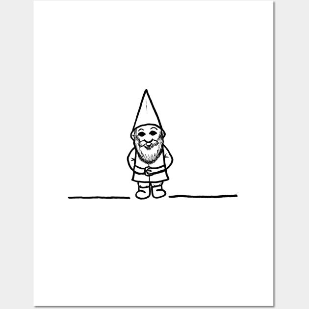 Gnome Wall Art by LunarCartoonist